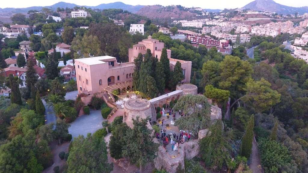 Soho Boutique Castillo De Santa Catalina - Adults Recommended Málaga Dış mekan fotoğraf Aerial view of the castle